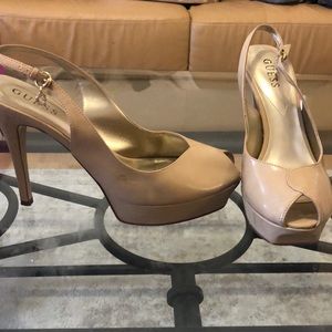 Guess nude stilettos